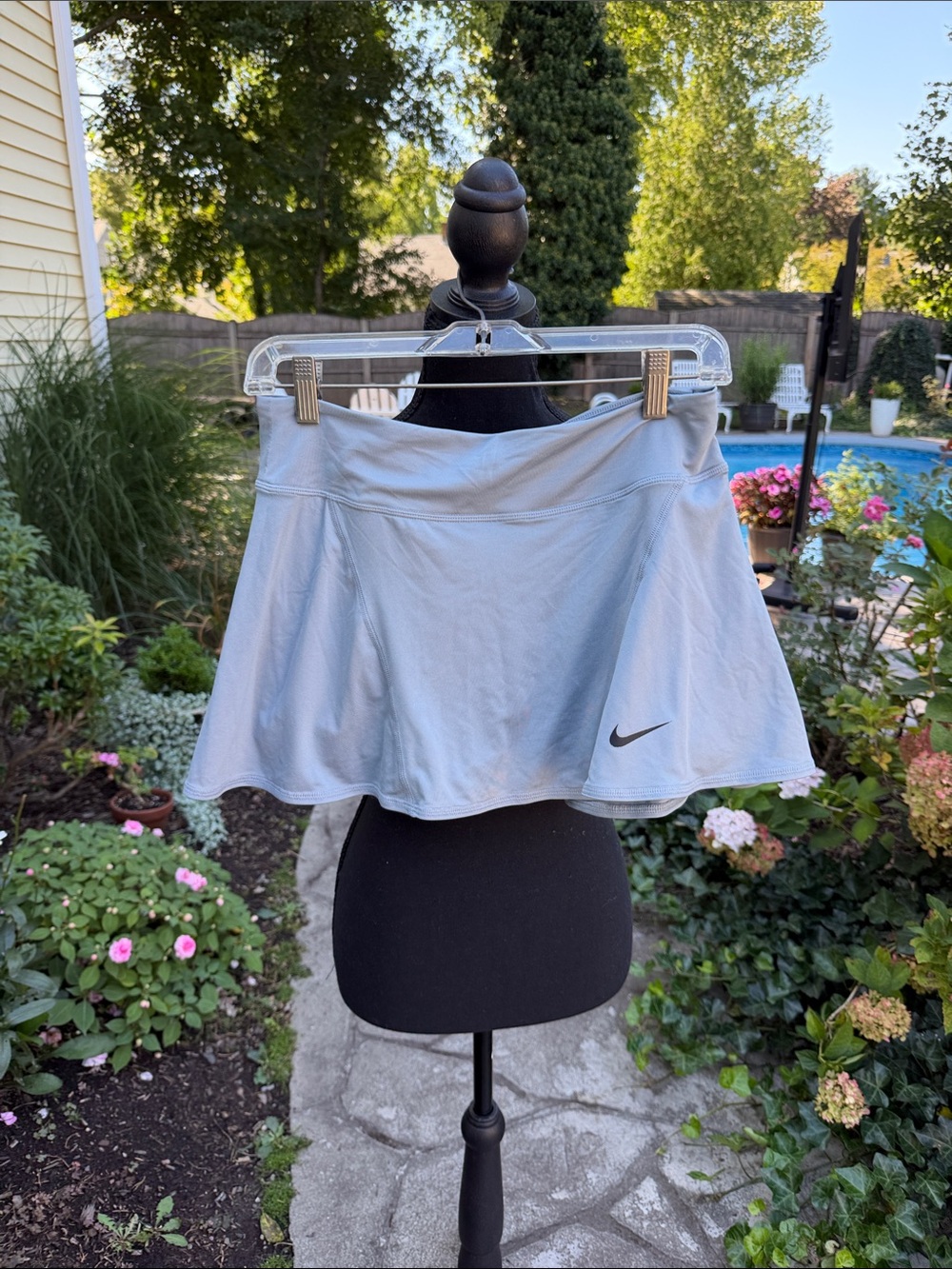Nike Dri-FIT Tennis Skort Women’s M Blue Built In Shorts Golf Running